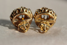 Load image into Gallery viewer, Victorian 3.6ctw Diamond Earrings