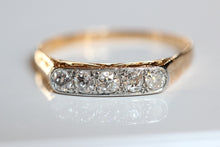 Load image into Gallery viewer, Art Nouveau 5 Stone Band