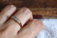 Load image into Gallery viewer, Art Nouveau 5 Stone Band