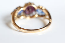 Load image into Gallery viewer, Trilogy Sapphire Ring