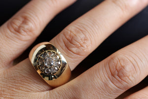 Diamond Cluster Cigar Band