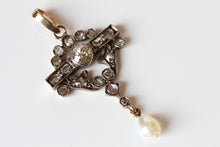 Load image into Gallery viewer, 1890s Diamond Pendant