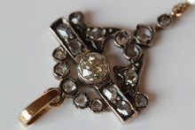 Load image into Gallery viewer, 1890s Diamond Pendant