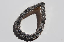 Load image into Gallery viewer, Pear-Shape Diamond Pendant