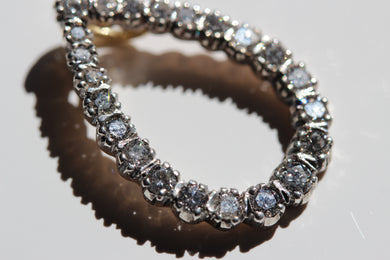 Pear-Shape Diamond Pendant