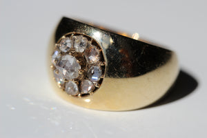 Diamond Cluster Cigar Band