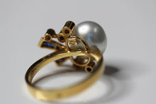 Load image into Gallery viewer, Large Baroque Pearl Ring