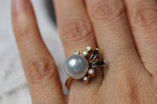 Load image into Gallery viewer, Large Baroque Pearl Ring