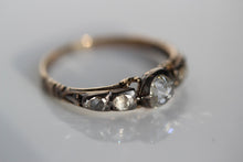 Load image into Gallery viewer, Georgian Five Stone Diamond Ring