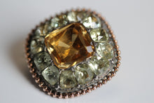 Load image into Gallery viewer, 1700s Portuguese Chrysoberyl Brooch