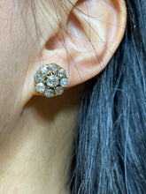 Load image into Gallery viewer, Victorian 3.6ctw Diamond Earrings