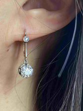 Load image into Gallery viewer, Edwardian 2.7ctw Diamond Earrings