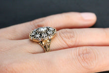 Load image into Gallery viewer, Scarce 1800&#39;s OMC Diamond Cluster Ring