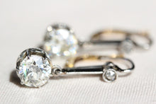 Load image into Gallery viewer, Edwardian 2.7ctw Diamond Earrings