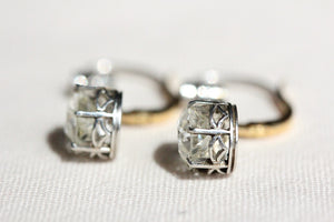 Edwardian 2.7ctw Diamond Earrings