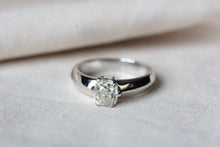 Load image into Gallery viewer, 1.4ctw Old Mine Cut Diamond Solitaire