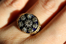 Load image into Gallery viewer, 1800&#39;s Diamond Cluster Ring